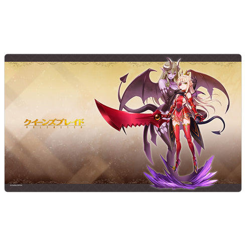 『クイーンズブレイド UNLIMITED』ラバーマット (逢魔の女王 アルドラ)